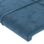 Dunkelblaues Samtkopfteil 83x23x78/88 cm von , Kopf- und Fußteile - Ref: Foro24-3117178, Preis: 48,38 €, Rabatt: %
