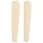 Cabecero con orejas de tela color crema 93x23x118/128 cm de , Cabeceros y pies de cama - Ref: Foro24-3117803, Precio: 73,83 €...