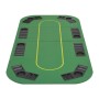 Pokerfläche für 8 Spieler, gefaltet in 4 rechteckige Grüns von vidaXL, Spiel- und Pokertische - Ref: Foro24-80208, Preis: 103...