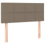 Kopfteil mit LED aus taupegrauem Stoff 80x5x78/88 cm von , Kopf- und Fußteile - Ref: Foro24-3121590, Preis: 39,30 €, Rabatt: %