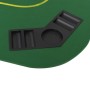Pokerfläche für 8 Spieler, gefaltet in 4 rechteckige Grüns von vidaXL, Spiel- und Pokertische - Ref: Foro24-80208, Preis: 103...