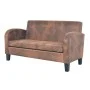 2 seater sofa with armrests in brown faux suede by vidaXL, Sofas - Ref: Foro24-245585, Price: 318,34 €, Discount: %
