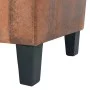 2 seater sofa with armrests in brown faux suede by vidaXL, Sofas - Ref: Foro24-245585, Price: 318,34 €, Discount: %