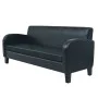 3-Sitzer-Sofa aus schwarzem Kunstleder von vidaXL, Sofas - Ref: Foro24-245588, Preis: 397,21 €, Rabatt: %
