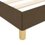Bed frame with headboard in brown fabric 160x200 cm by , Beds and slatted bases - Ref: Foro24-3124987, Price: 198,08 €, Disco...