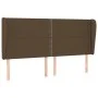 Box spring bed with dark brown fabric mattress 180x200 cm by , Beds and slatted bases - Ref: Foro24-3127904, Price: 585,19 €,...