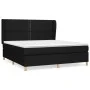 Box spring bed with black fabric mattress 180x200 cm by , Beds and slatted bases - Ref: Foro24-3128463, Price: 634,60 €, Disc...