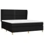 Box spring bed with black fabric mattress 180x200 cm by , Beds and slatted bases - Ref: Foro24-3128463, Price: 634,60 €, Disc...