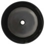 Round black ceramic washbasin 41.5x13.5 cm by vidaXL, Sinks - Ref: Foro24-142732, Price: 64,98 €, Discount: %