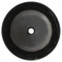 Round black ceramic washbasin 41.5x13.5 cm by vidaXL, Sinks - Ref: Foro24-142732, Price: 63,98 €, Discount: %