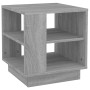 Mesa de centro madera de ingeniería gris Sonoma 40x40x43 cm en Mesas de centro | Comprar online en Foro24