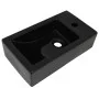 Rechteckiges Keramikwaschbecken mit Hahnloch 46x25,5x12 schwarz von vidaXL, Sinkt - Ref: Foro24-142738, Preis: 61,04 €, Rabat...