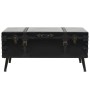 Mesa de centro de MDF y acero 102x51x48 cm by vidaXL, Coffee table - Ref: Foro24-245760, Price: 196,59 €, Discount: %