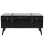 Mesa de centro de MDF y acero 102x51x48 cm de vidaXL, Mesas de centro - Ref: Foro24-245760, Precio: 191,93 €, Descuento: %