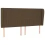 Box spring bed with dark brown fabric mattress 200x200 cm by , Beds and slatted bases - Ref: Foro24-3128712, Price: 669,59 €,...
