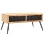 Mesa de centro de madera maciza de abeto 115x55x50 cm de vidaXL, Mesas de centro - Ref: Foro24-245777, Precio: 157,41 €, Desc...