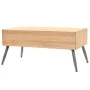 Mesa de centro de madera maciza de abeto 115x55x50 cm de vidaXL, Mesas de centro - Ref: Foro24-245777, Precio: 157,41 €, Desc...