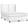 Boxspringbett mit weißer Kunstledermatratze 140x200cm von , Betten und Lattenroste - Ref: Foro24-3132442, Preis: 524,23 €, Ra...