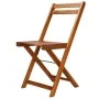 Bistro chairs 2 units solid acacia wood by vidaXL, Garden chairs - Ref: Foro24-44012, Price: 78,67 €, Discount: %