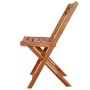 Bistrostühle 2 Einheiten aus massivem Akazienholz von vidaXL, Gartenstühle - Ref: Foro24-44012, Preis: 84,43 €, Rabatt: %