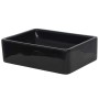 Black rectangular ceramic sink 41x30x12 cm by vidaXL, Sinks - Ref: Foro24-142734, Price: 72,90 €, Discount: %