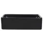 Black rectangular ceramic sink 41x30x12 cm by vidaXL, Sinks - Ref: Foro24-142734, Price: 71,40 €, Discount: %