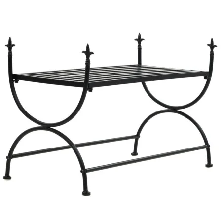 Banco de estilo vintage metal 83x42x55 cm negro de vidaXL, Bancos de comedor y cocina - Ref: Foro24-245940, Precio: 60,33 €, ...