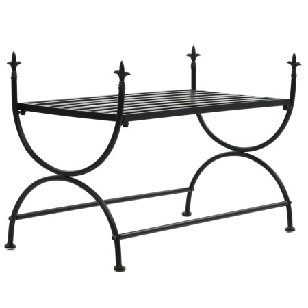 Metallbank im Vintage-Stil, 83 x 42 x 55 cm, schwarz von vidaXL, Ess- und Küchenbänke - Ref: Foro24-245940, Preis: 60,33 €, R...