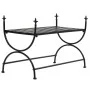 Banco de estilo vintage metal 83x42x55 cm negro de vidaXL, Bancos de comedor y cocina - Ref: Foro24-245940, Precio: 60,33 €, ...