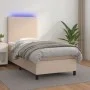 Boxspringbett LED-Matratze Cappuccino Kunstleder 80x200 cm von , Betten und Lattenroste - Ref: Foro24-3135794, Preis: 306,80 ...
