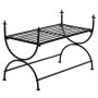 Metallbank im Vintage-Stil, 83 x 42 x 55 cm, schwarz von vidaXL, Ess- und Küchenbänke - Ref: Foro24-245940, Preis: 60,33 €, R...