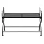 Banco de estilo vintage metal 83x42x55 cm negro de vidaXL, Bancos de comedor y cocina - Ref: Foro24-245940, Precio: 60,33 €, ...
