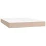 Boxspringbett LED-Matratze Kunstleder Cappuccino 140x190cm von , Betten und Lattenroste - Ref: Foro24-3135884, Preis: 526,94 ...