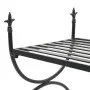 Banco de estilo vintage metal 83x42x55 cm negro de vidaXL, Bancos de comedor y cocina - Ref: Foro24-245940, Precio: 60,33 €, ...