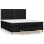 Boxspringbett mit schwarzer Stoffmatratze 180x200 cm von , Betten und Lattenroste - Ref: Foro24-3137095, Preis: 640,65 €, Rab...