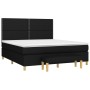 Box spring bed with black fabric mattress 180x200 cm by , Beds and slatted bases - Ref: Foro24-3137095, Price: 640,65 €, Disc...