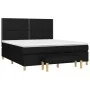 Box spring bed with black fabric mattress 180x200 cm by , Beds and slatted bases - Ref: Foro24-3137095, Price: 626,42 €, Disc...