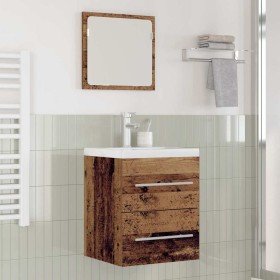 Gabinete de Lavabo para Baño con cajón Marrón 42 x 39 x 52 cm en Tocadores de baño | Comprar online en Foro24
