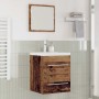 Gabinete de Lavabo para Baño con cajón Marrón 42 x 39 x 52 cm en Tocadores de baño | Comprar online en Foro24