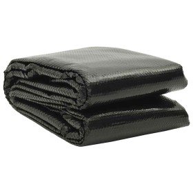 Cubierta de piscina PE negro 488x244 cm en Cubiertas para piscina | Comprar online en Foro24