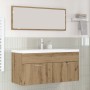 Mueble de Cuarto de Baño Roble artesanal 100 x 38,5 x 46 cm en Muebles de baño | Comprar online en Foro24