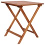 Folding bistro table and chairs 3 pieces solid acacia wood by vidaXL, Garden sets - Ref: Foro24-44015, Price: 116,00 €, Disco...