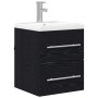 Gabinete de Lavabo para Baño Roble Negro 41 x 38,5 x 48 cm en Tocadores de baño | Comprar online en Foro24