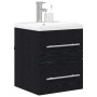 Gabinete de Lavabo para Baño Roble Negro 41 x 38,5 x 48 cm en Tocadores de baño | Comprar online en Foro24