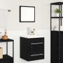 Gabinete de Lavabo para Baño Roble Negro 41 x 38,5 x 48 cm en Tocadores de baño | Comprar online en Foro24