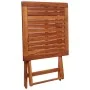 Folding bistro table and chairs 3 pieces solid acacia wood by vidaXL, Garden sets - Ref: Foro24-44015, Price: 113,93 €, Disco...