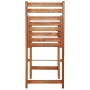 Folding bistro table and chairs 3 pieces solid acacia wood by vidaXL, Garden sets - Ref: Foro24-44015, Price: 116,00 €, Disco...