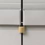 Gartenschrank mit 3 Regalen in Schwarz und Grau von vidaXL, Schließfächer und Lagerschränke - Ref: Foro24-43703, Preis: 165,8...