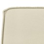 Banco de cuero sintético color crema 100x75x76 cm en Bancos | Comprar online en Foro24