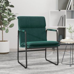 Sillón de relax tela verde oscuro 55x64x80 cm en Sillones | Comprar online en Foro24